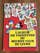 1976 MICKEY CLUB Figure Album NO COMPLETE Mickey Mouse Stamp Sticker Walt Disney