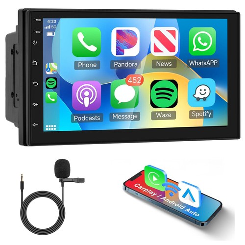 Double 2din car stereo carplay - 2din,