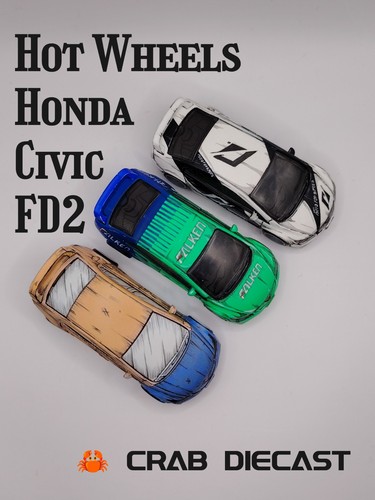 Hot wheels premium honda civic - honda,