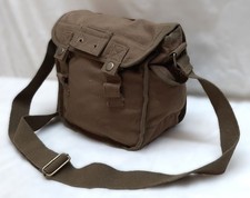 Sac À Dos En Toile De Type Army / Haversack Pour Festival Vert Militaire