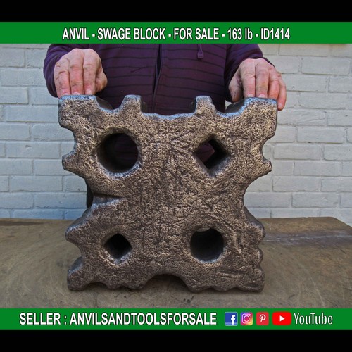 Anvil swage block - -, 163