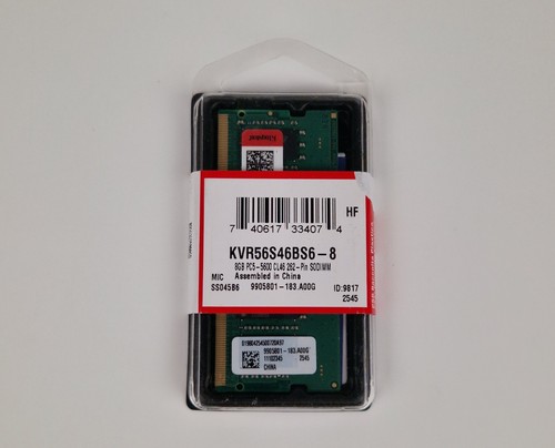 Kingston ram 8go - 8go, ddr5