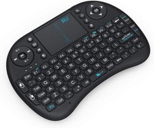 Mini i8 Wireless QWERTY US Layout - Mini Clavier avec touchpad Mouse