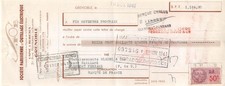 1941 SOCIETE PARISIENNE D TOOLLAGE ELECTRIQUE A GRENOBLE - M.GLADEL A CLERMO