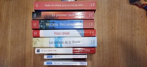 Lot livres marc levy - lot,