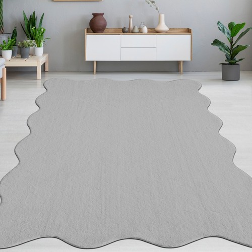 Tapis design grau ondulé
