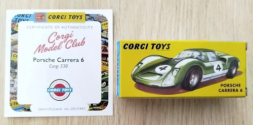 Corgi toys 330 porsche - -,