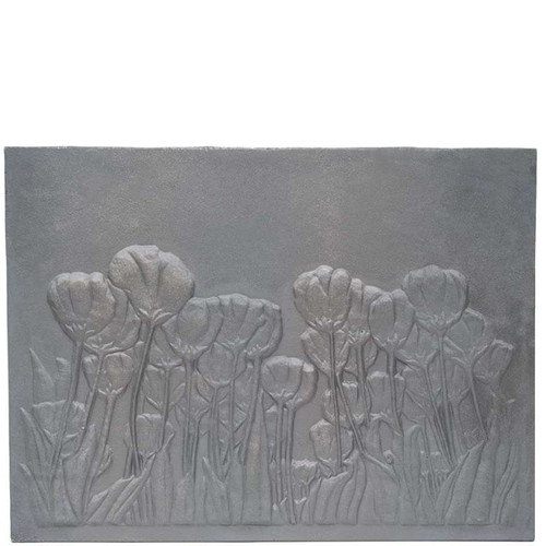 Plaque cheminée fonte - de,