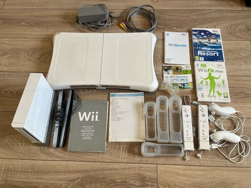 Nintendo wii console - wii, blanche