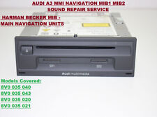 AUDI A3 MMI NAVIGATION MIB1 MIB2 8V0 035 036 SOUND PROBLEM REPAIR SERVICE