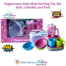 Miniature Tupperware Cooking Set Kids Play Mini Toy Limited Edition Gift Set
