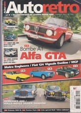 AUTO RETRO N°349 ALFA GTA /