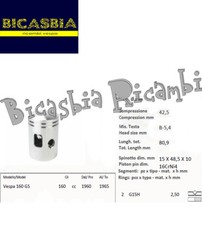 10040 - Piston Avec Segments