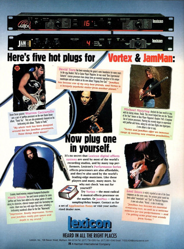 Vtg 90s lexicon magazine - vtg,