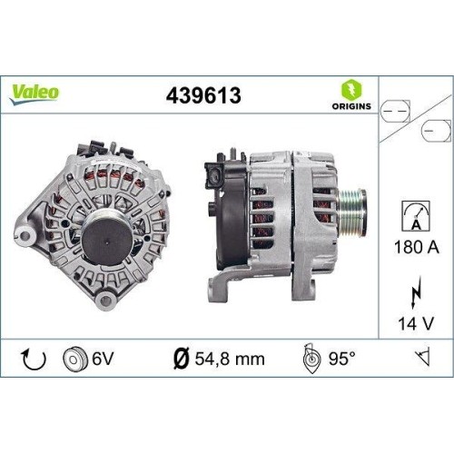 Alternateur valeo 439613 - valeo,