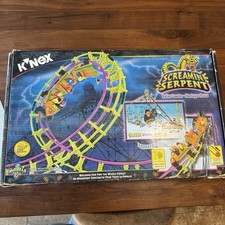 K'NEX Screamin' Serpent Roller Coaster Unsorted & Uncounted Motors No Manual