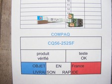 Platine USB pour COMPAQ Présario CQ56-252SF