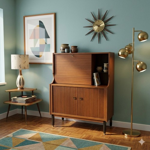 Buffet vintage plaqué - buffet,