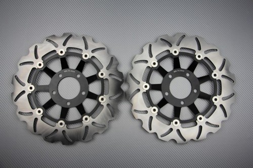 Paire disques frein avant wave - paire,