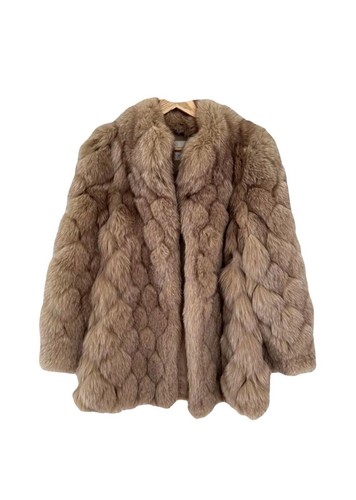 Manteau fourrure renard - manteau,