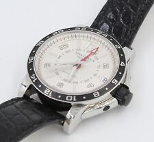 Montre Automatique Longines Admiral Gmt L3.668.4.76.6 Avec Date