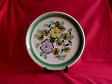 plat rond faïencerie boch