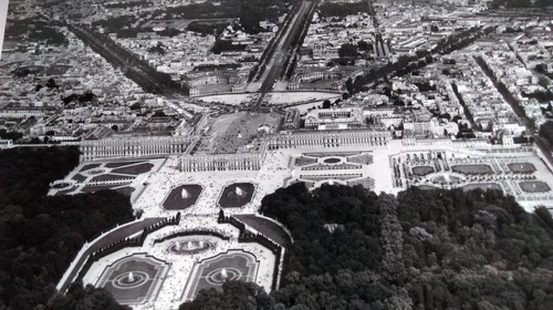 Ancienne photo aérienne - ancienne,