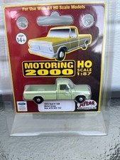 ATLAS HO 1/87 FORD F-100 PICKUP TRUCK WINTER GREEN FARM VEHICLE ORIGINAL MOW