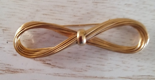 Broche noeud vintage - noeud,