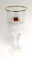 Maredsous Abbaye Abdij Belgique Bière Verre, Jante Or 0,25l