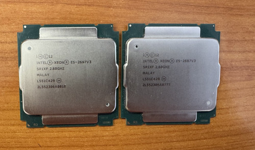 Matched pair intel sr1xf - intel,
