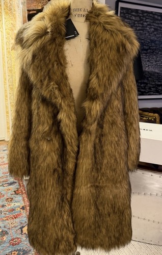 Dsquared2 oversized faux fur - dsquared2,