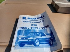 SUZUKI X90 PARTS MANUAL OEM 96 97 98