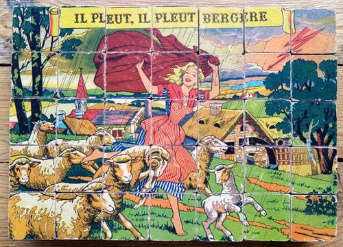 1930 jeu de cubes - jeu,