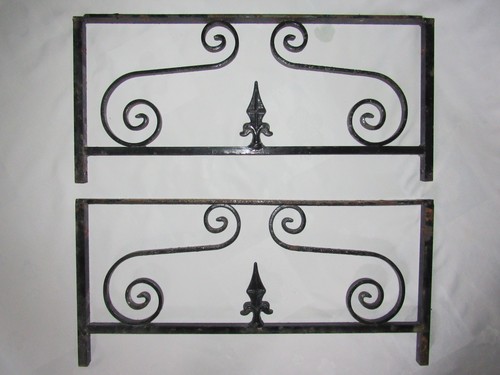 07e8 ancienne grille fer - ancienne, en