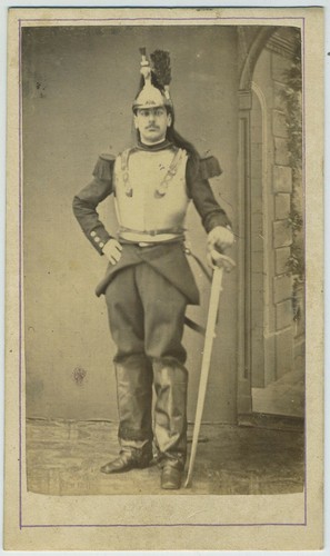 Cdv militaire 1872 - militaire, c.1872-74