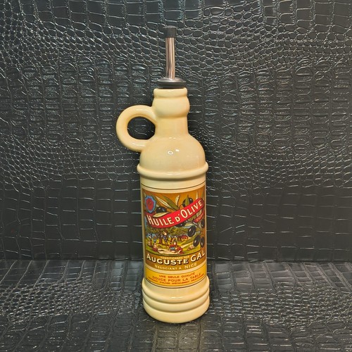 Huile olive oil jar yellow - huile, d'olive