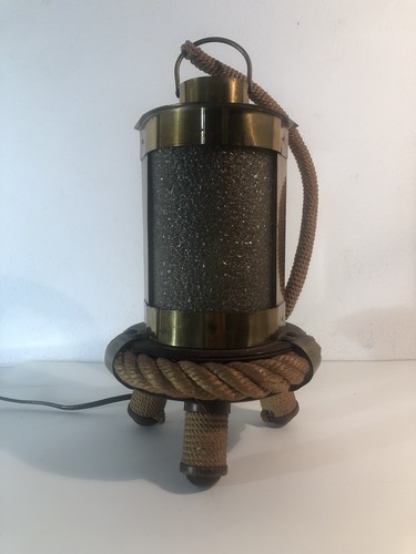 Lampe vintage laiton et - en,