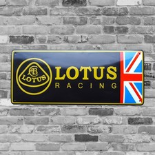 Plaque émaillée LOTUS RACING