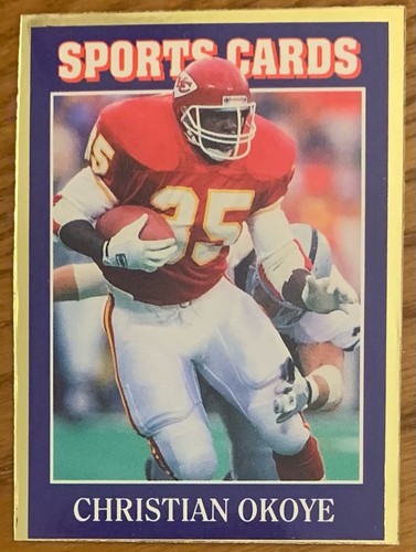 Christian okoye rare 1992 - christian,