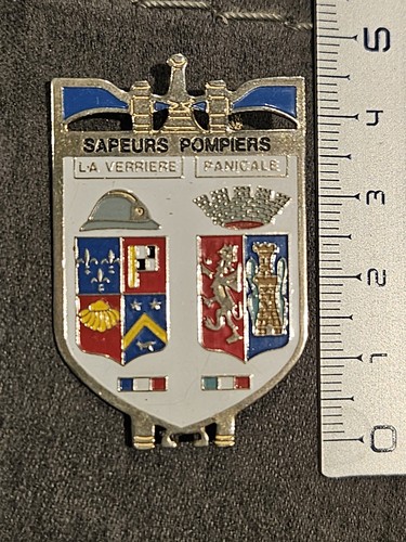 Insigne pucelle sapeurs - pucelle,
