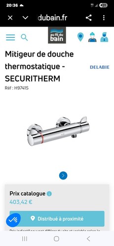 Mitigeur douche - mitigeur, de