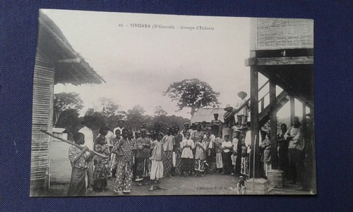 Carte postale ancienne colonie