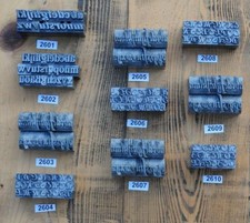 ★★Tampon Alphabet