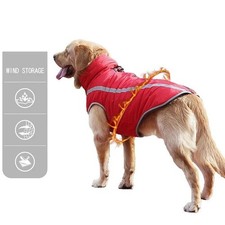 Manteau Hiver Imperméable Grand Chien Veste Chaud Polaire Réfléchissant Sécurité