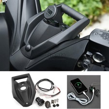 X-MAX 300 USB Charger Navigation Bracket Phone Stand For Yamaha XMAX 300 2017-24