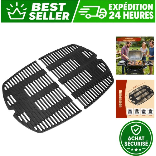 Grille cuisson fonte - de, en