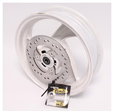 Roue/jante avant 12" blanche +