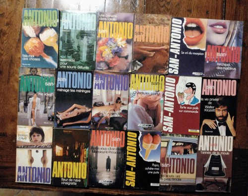 Lot livres san antonio - de,