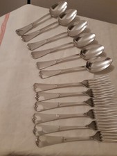 couverts en argent massif